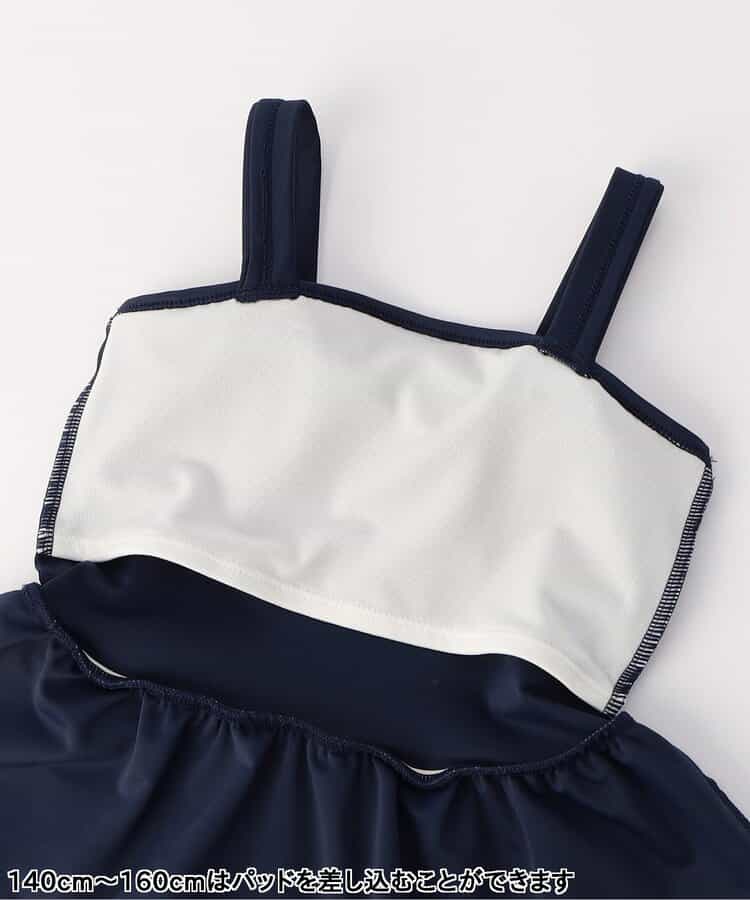 ★SALE★【ジュニア対応】女児 フリルスクールセパレート水着_UVカット_877305