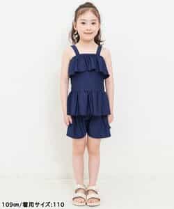 ★SALE★【ジュニア対応】女児 フリルスクールセパレート水着_UVカット_877311