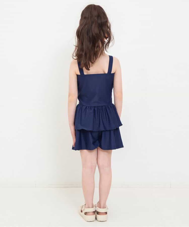 ★SALE★【ジュニア対応】女児 フリルスクールセパレート水着_UVカット_877313