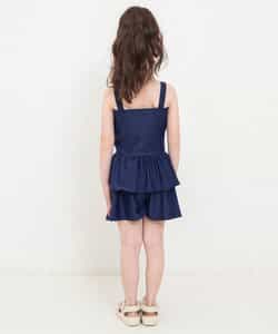 ★SALE★【ジュニア対応】女児 フリルスクールセパレート水着_UVカット_877313