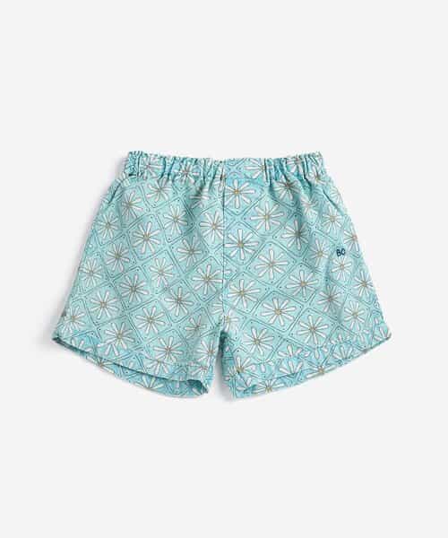 ★SALE★総柄Daisy Mosaic 半パンツ・布帛【ベビー】