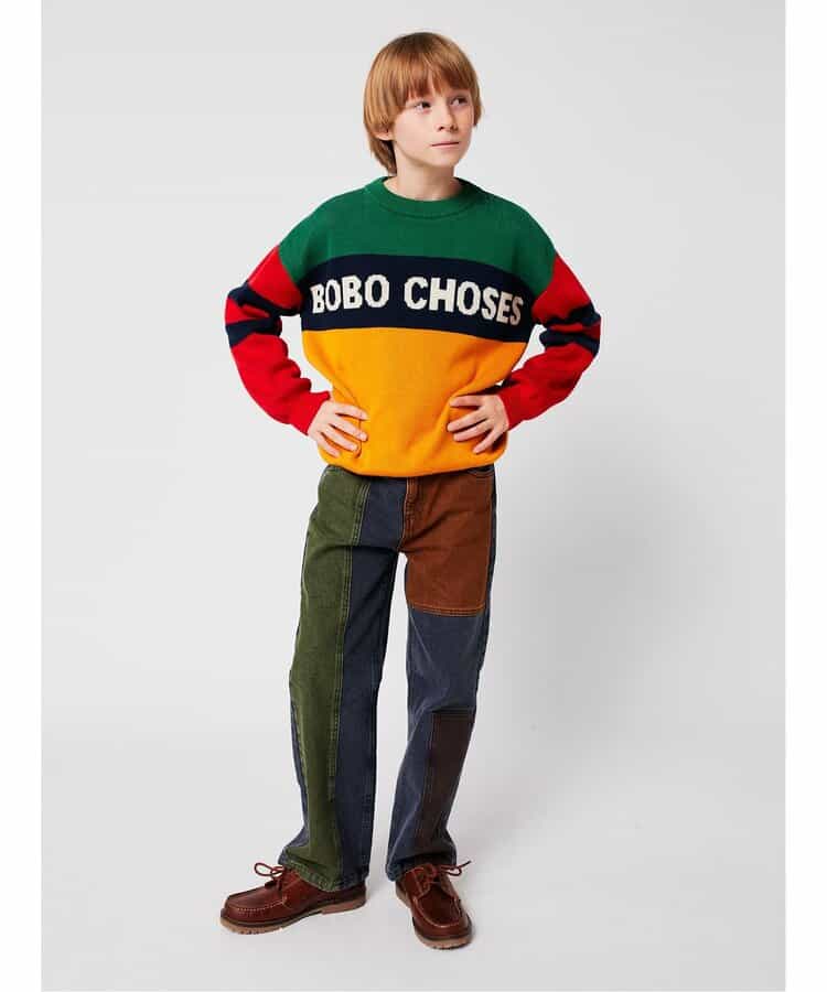 ★SALE★color blockセーター【キッズ】_885010