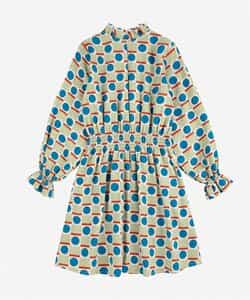 ★SALE★総柄Geometric Scacsワンピース【キッズ】_885045