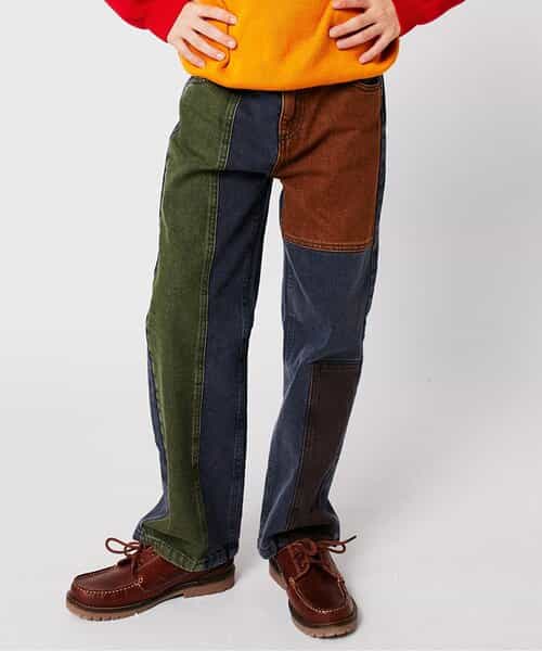 ★SALE★colorblock dnm長パンツ【キッズ】