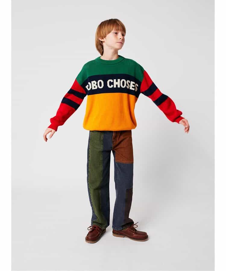 ★SALE★colorblock dnm長パンツ【キッズ】_885181