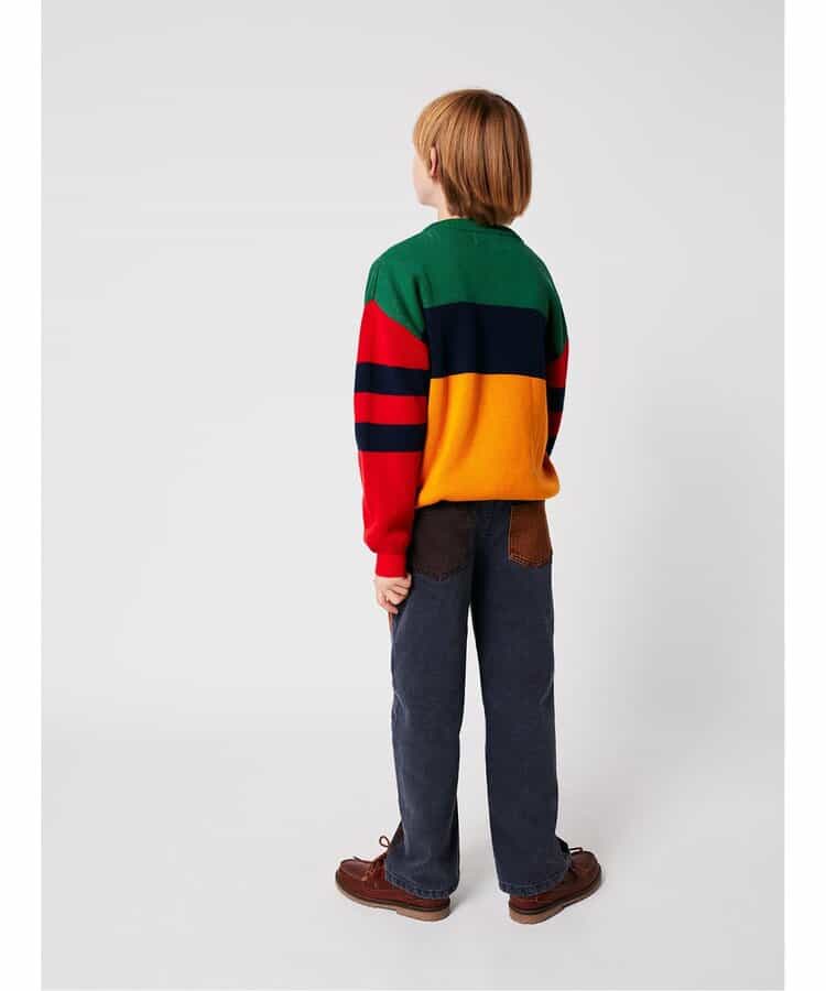 ★SALE★colorblock dnm長パンツ【キッズ】_885182