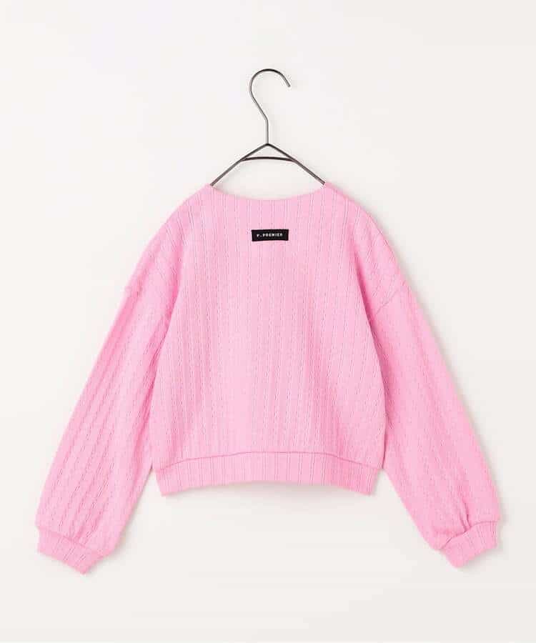 アイレットカットソーカーディガン_996117