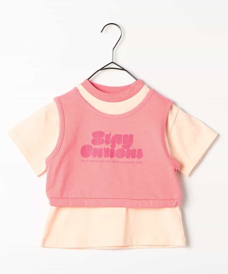 ★アウトレットセール★レイヤードタンク＆Tシャツセット_925082