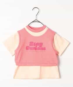 ★アウトレットセール★レイヤードタンク＆Tシャツセット_925082