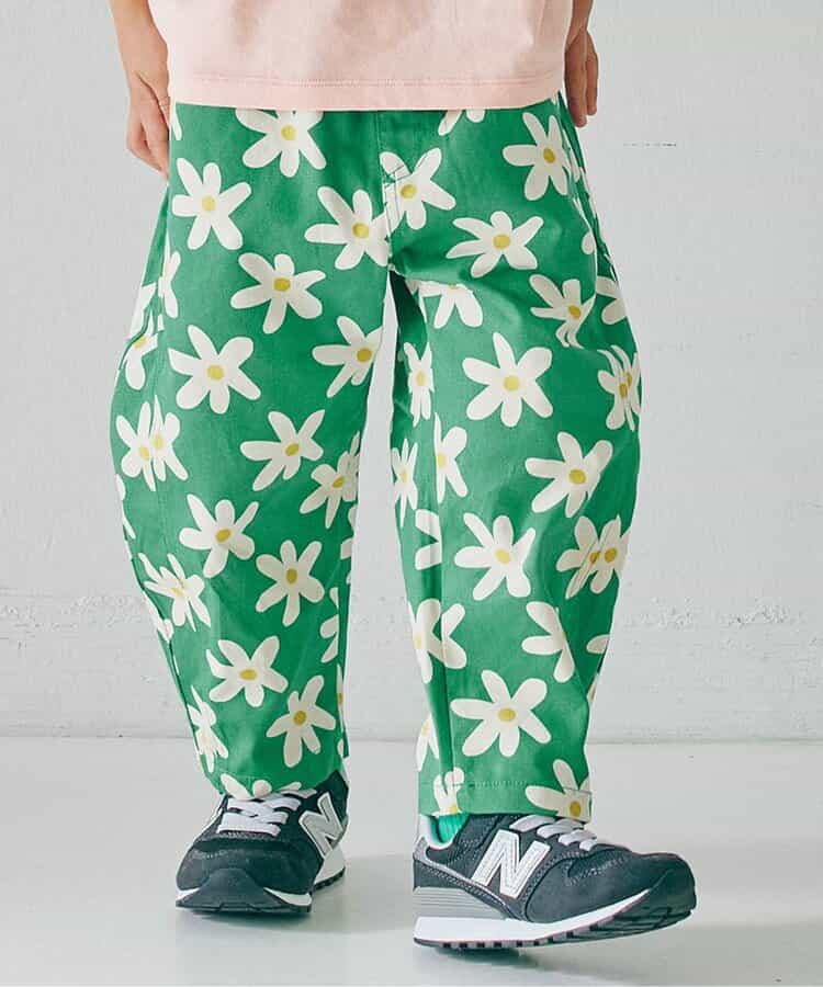 【リンク】イロチ買いしたい総柄ツイルバレルレッグパンツ