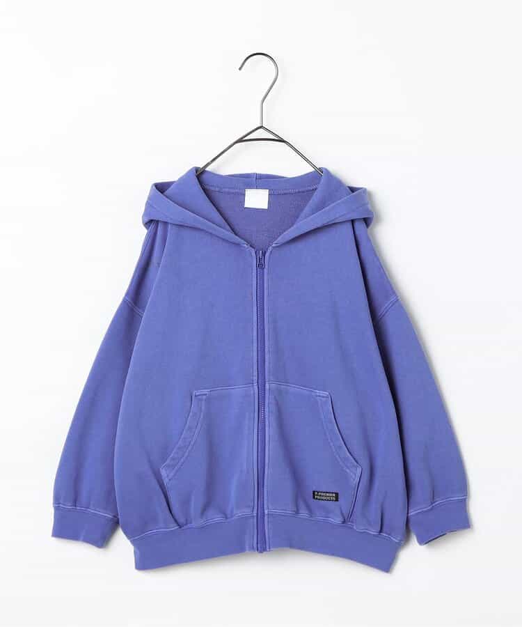 オーバーシルエットジップアップパーカー_934727