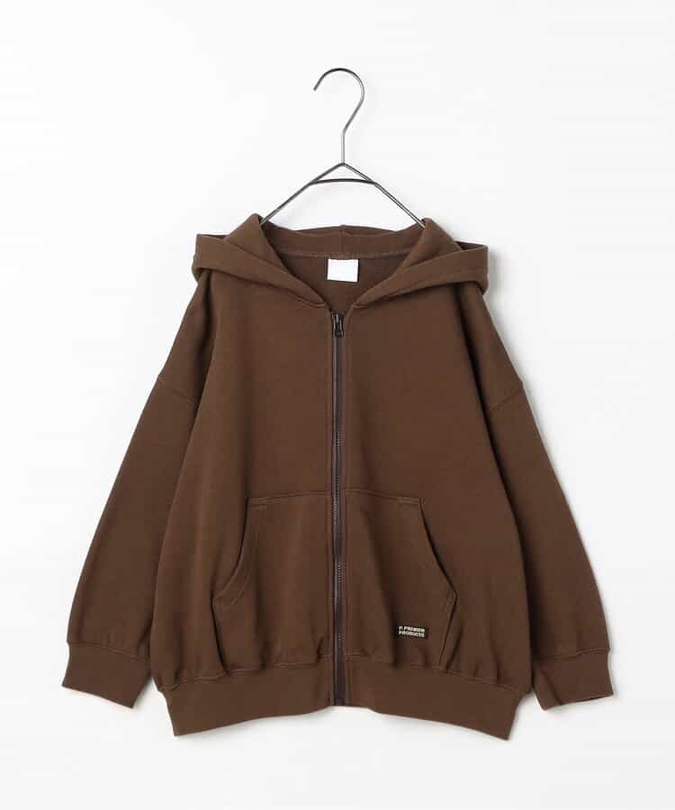 オーバーシルエットジップアップパーカー_934731