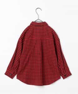 フランネルチェックオーバーシルエットシャツ リンク_934989