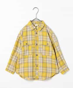 フランネルチェックオーバーシルエットシャツ リンク_934978