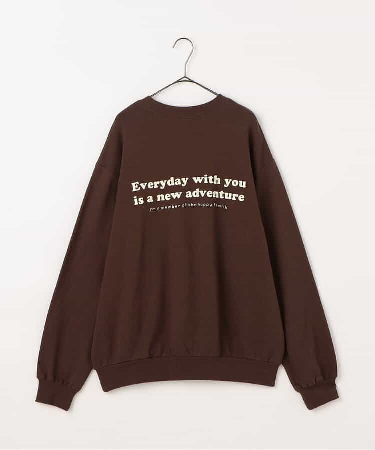 親子お揃いでイロチ買いしたいロゴトレーナー(大人） 全8色 リンク_923971
