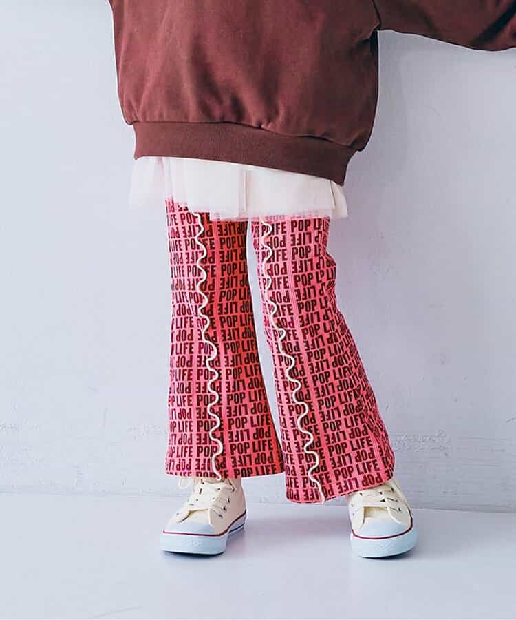 選べる2タイプイロチ買いしたい総柄フレアパンツ 全11色 リンク_935223