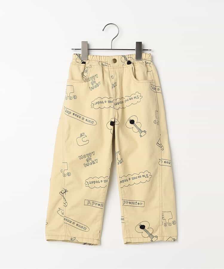 選べる3タイプイロチ買いしたい総柄ツイル・デニムパンツ 全12色_935351