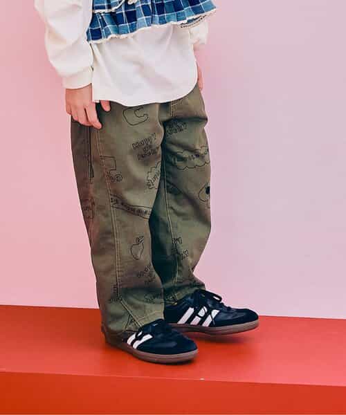 選べる3タイプイロチ買いしたい総柄ツイル・デニムパンツ 全12色