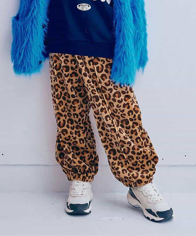 ベロアタッチのメルティ起毛フリースぬくぬくジムパンツ 全7色 リンク セットアップ対応 あったか  10分丈_994323