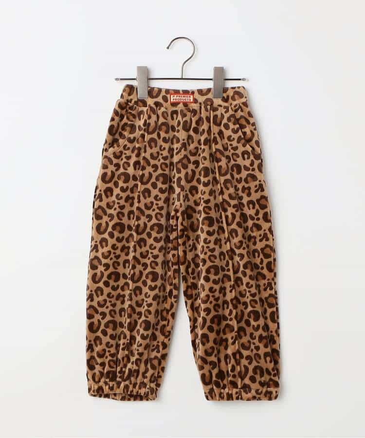 ベロアタッチのメルティ起毛フリースぬくぬくジムパンツ 全7色 リンク セットアップ対応 あったか  10分丈_994330