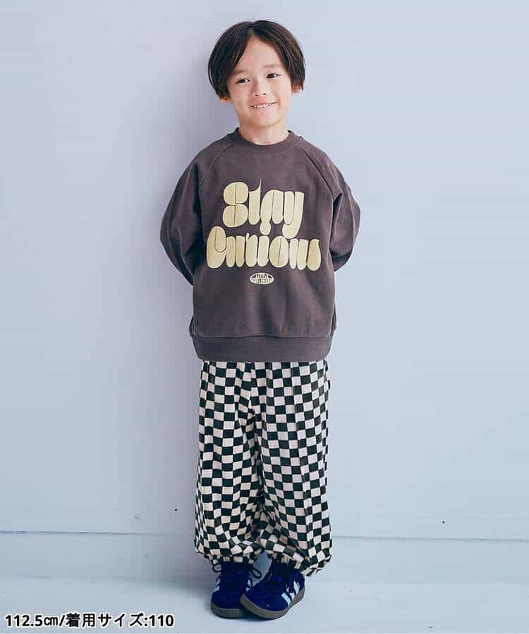 ベロアタッチのメルティ起毛フリースぬくぬくジムパンツ 全7色 リンク セットアップ対応 あったか  10分丈_994342