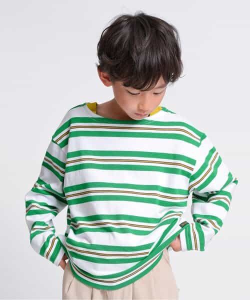 ★SALE★BRUH ボーダーバスクシャツ