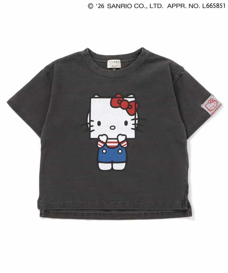 サンリオ4色4柄フェードTシャツ