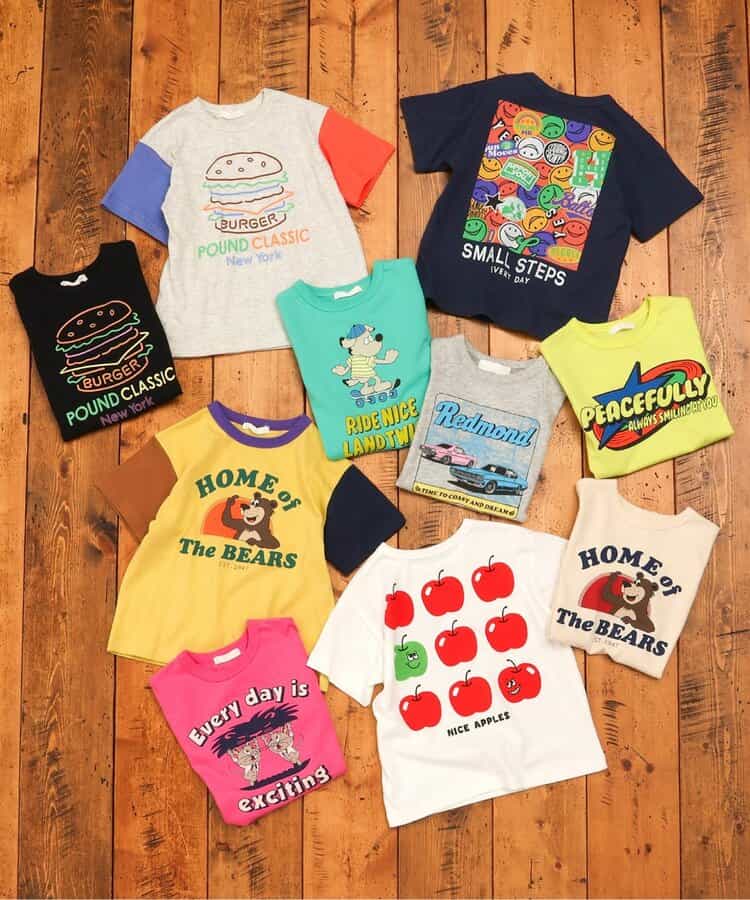 カラバリグラフィックTシャツ_841905