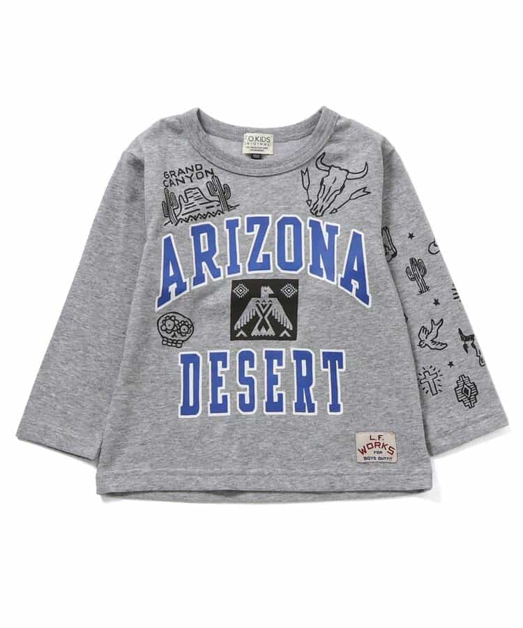 ARIZONAロゴTシャツ UVカット 吸水速乾 接触冷感