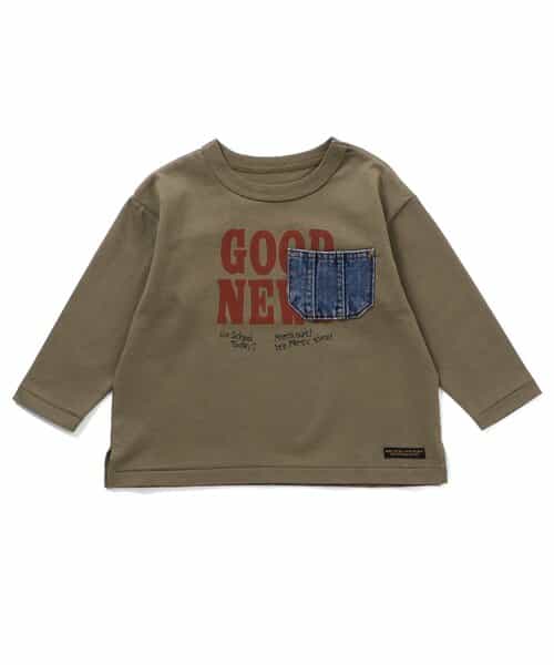 ヴィンテージロゴ　デニムポケットTシャツ