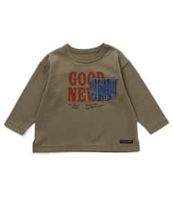 ヴィンテージロゴ　デニムポケットTシャツ_938438