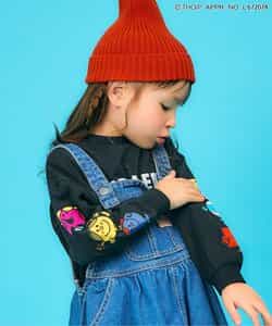 MR.MEN LITTLE MISS　袖ワッペン長袖Tシャツ_941330