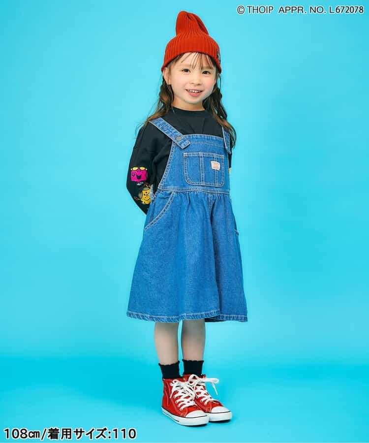 MR.MEN LITTLE MISS　袖ワッペン長袖Tシャツ_941334