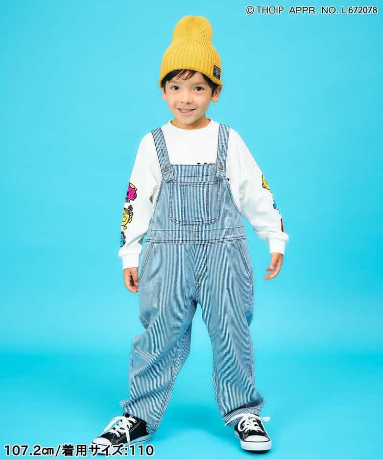 MR.MEN LITTLE MISS　袖ワッペン長袖Tシャツ_941341