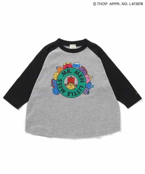 MR.MEN LITTLE MISS　ラグラン長袖Tシャツ