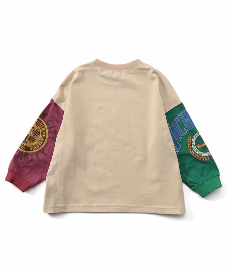 スリーブプリントBIG Ｔシャツ_928315