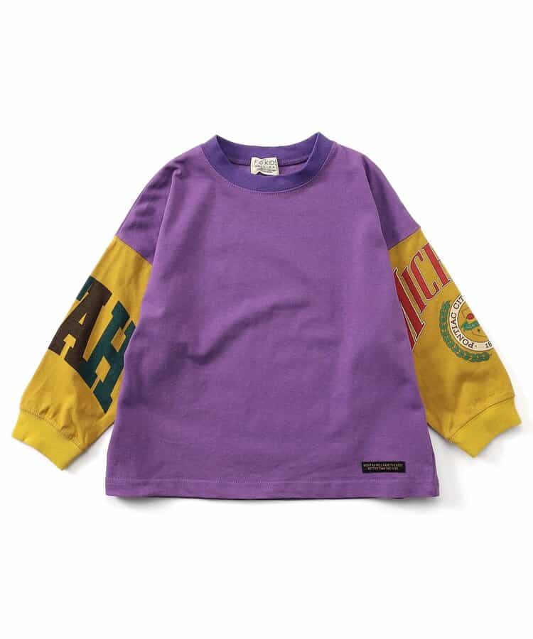 スリーブプリントBIG Ｔシャツ
