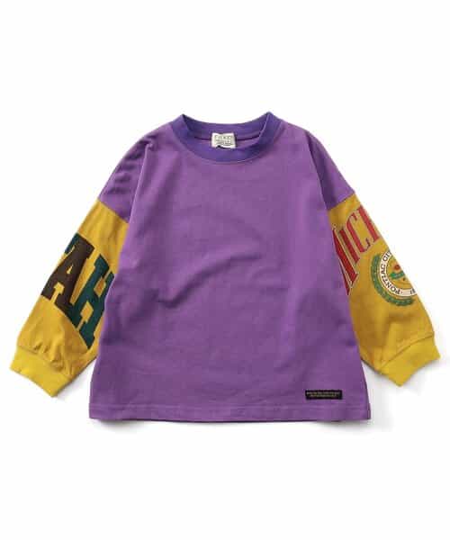 スリーブプリントBIG Ｔシャツ