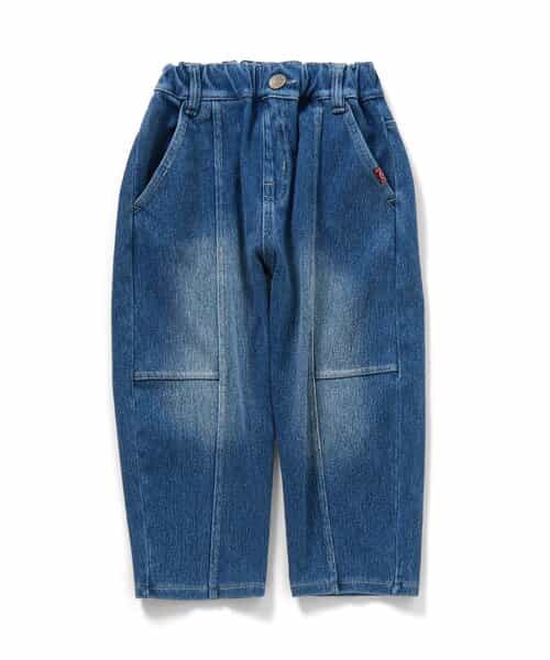 デニムニットパンツ  10分丈