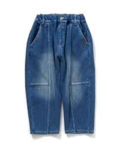 デニムニットパンツ  10分丈_879876