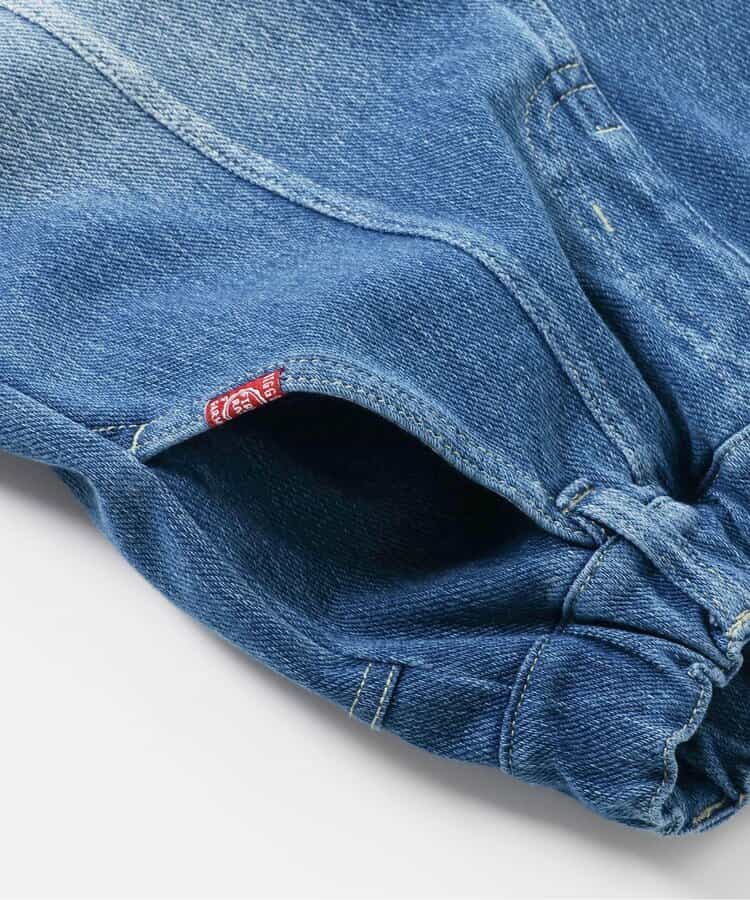 デニムニットパンツ  10分丈_879880