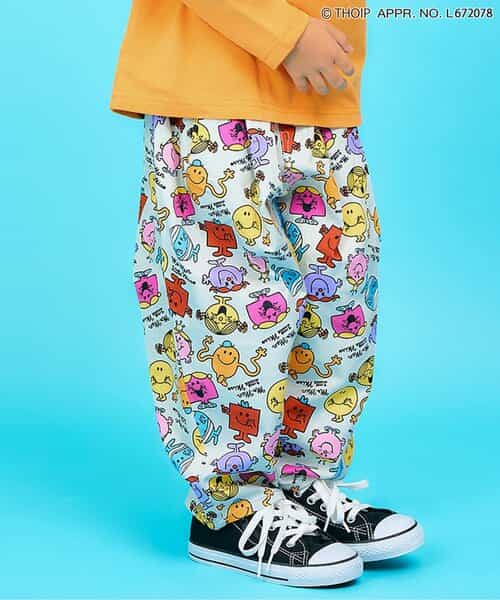 MR.MEN LITTLE MISS　総柄パンツ  10分丈