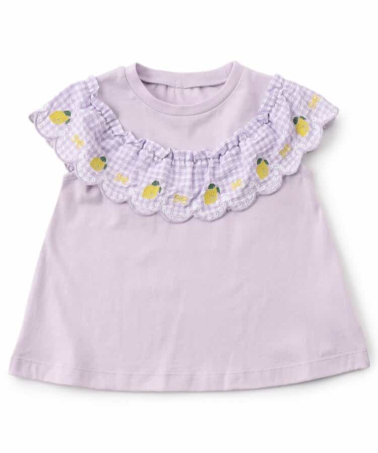 ★タイムセール★スカラップフリルTシャツ_763545