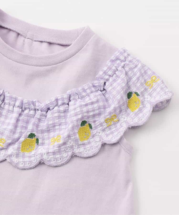 ★タイムセール★スカラップフリルTシャツ_763549