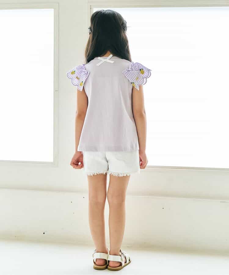 ★タイムセール★スカラップフリルTシャツ_763553