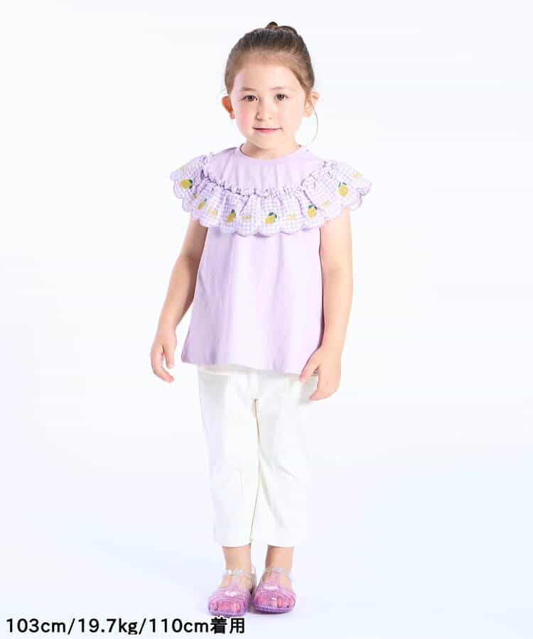 ★タイムセール★スカラップフリルTシャツ_763554