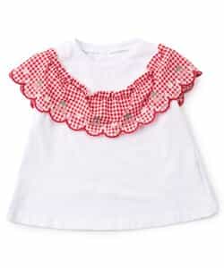 ★タイムセール★スカラップフリルTシャツ_763555