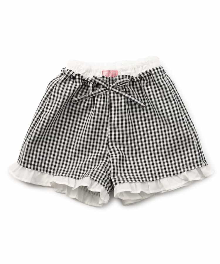★タイムセール★インして可愛い！フリルドッキングショートパンツ_735959