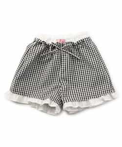 ★タイムセール★インして可愛い！フリルドッキングショートパンツ_735959