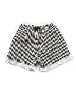 ★タイムセール★インして可愛い！フリルドッキングショートパンツ_735960